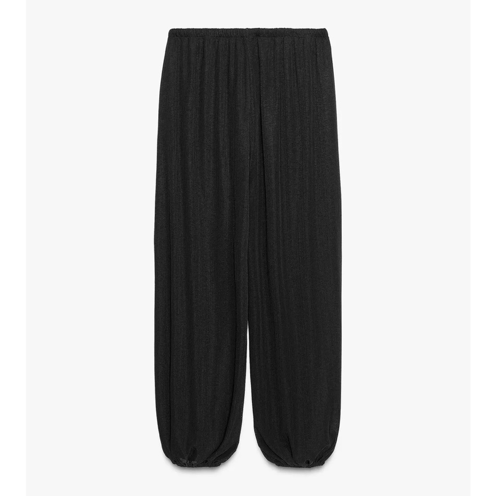 Zara Black Track Pants for Women - Picture 6 of 12